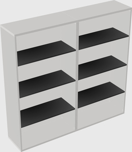Bookcase storage