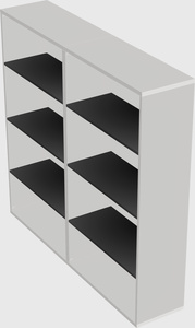 Bookcase storage