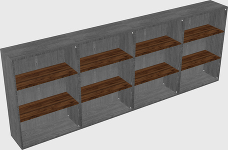 Bookcase storage
