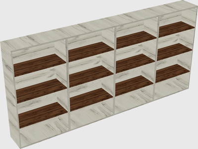 Bookcase storage