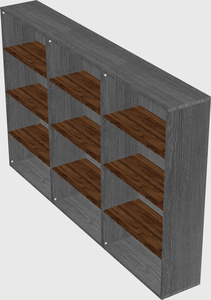Bookcase storage
