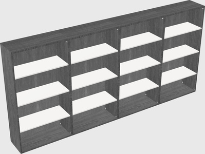 Bookcase storage