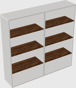 Bookcase storage