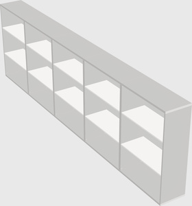 Bookcase storage
