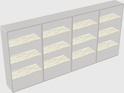 Bookcase storage
