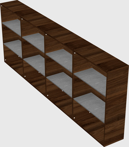 Bookcase storage