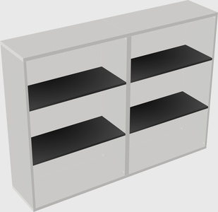 Bookcase storage