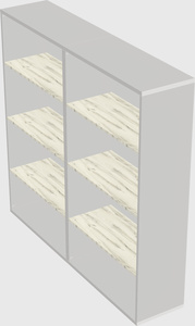 Bookcase storage