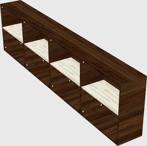Bookcase storage