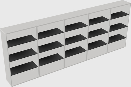 Bookcase storage