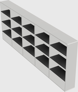Bookcase storage