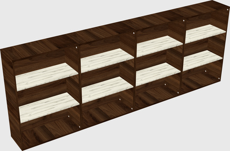Bookcase storage