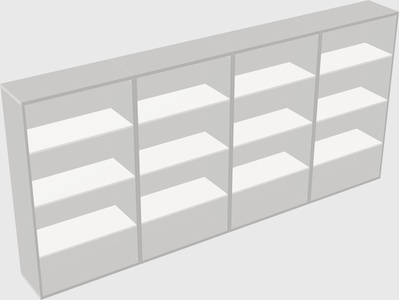 Bookcase storage
