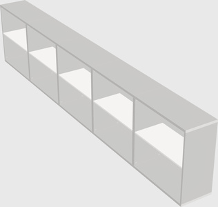 Bookcase storage