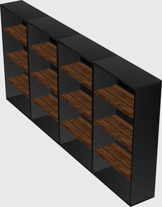 Bookcase storage