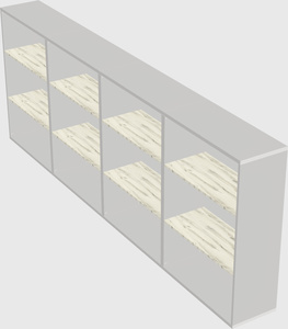 Bookcase storage
