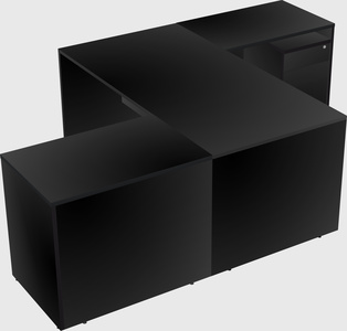 Executive shared desk