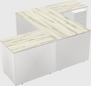 Executive shared desk