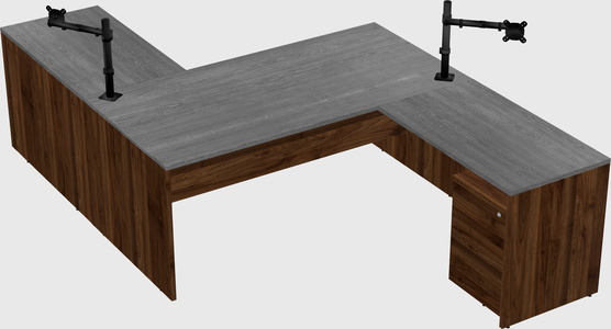 Executive shared desk