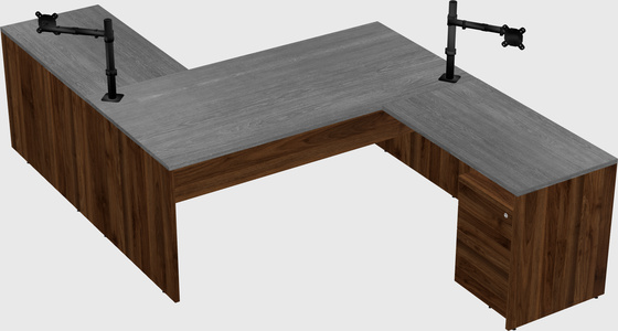 Executive shared desk