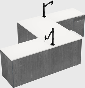 Executive shared desk