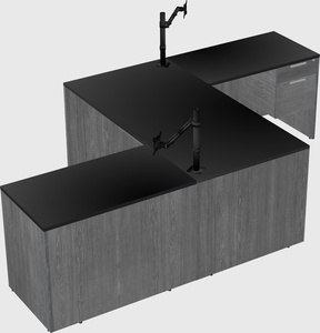 Executive shared desk