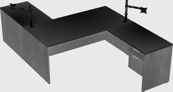 Executive shared desk