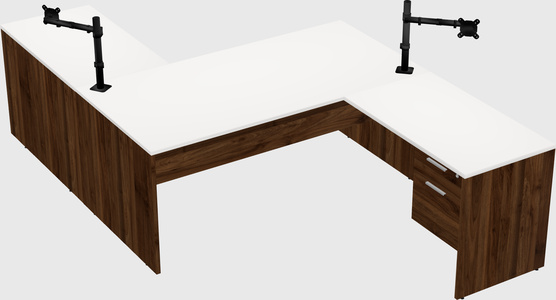 Executive shared desk