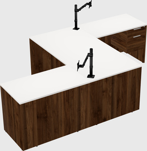 Executive shared desk