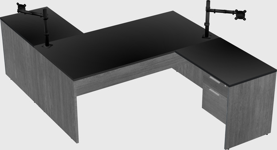 Executive shared desk