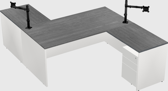 Executive shared desk