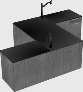 Executive shared desk