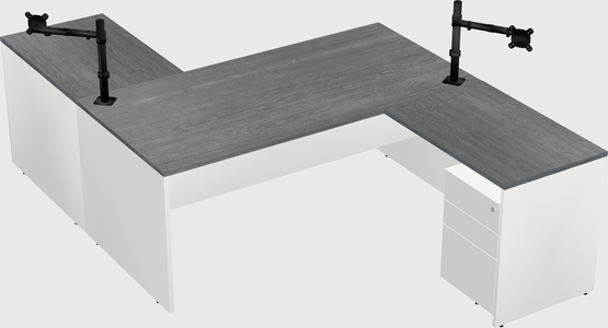 Executive shared desk