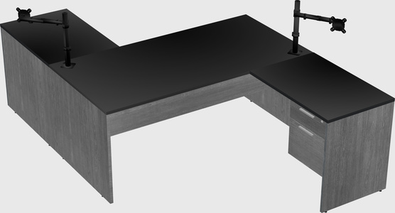 Executive shared desk