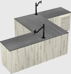 Executive shared desk