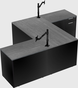 Executive shared desk