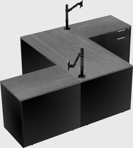 Executive shared desk