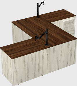 Executive shared desk