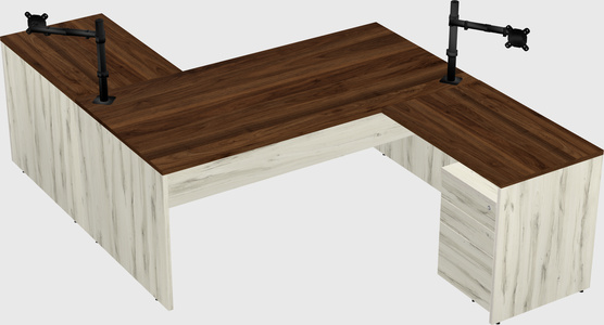 Executive shared desk