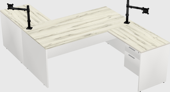 Executive shared desk