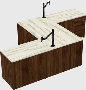 Executive shared desk