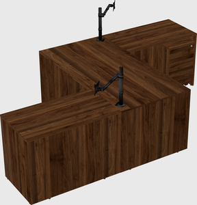 Executive shared desk