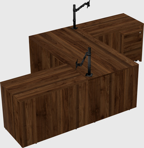 Executive shared desk