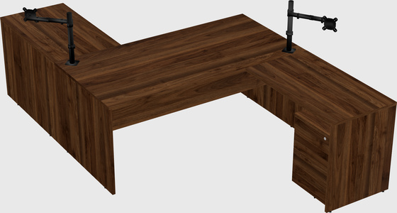 Executive shared desk