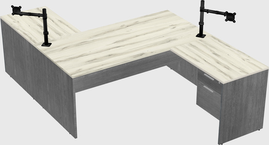 Executive shared desk