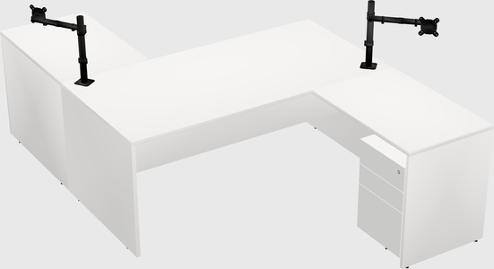 Executive shared desk