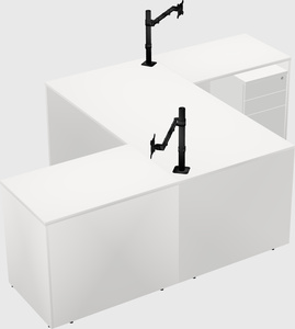 Executive shared desk