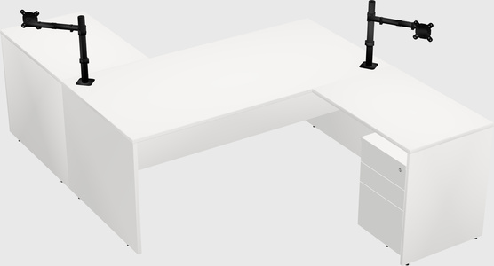 Executive shared desk