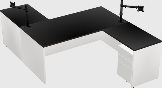 Executive shared desk