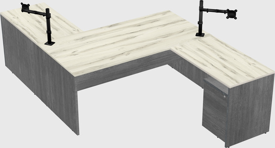 Executive shared desk